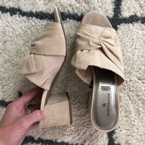 Worthington Shoes - Bow Mules Worthington Shoes - Bow Mules